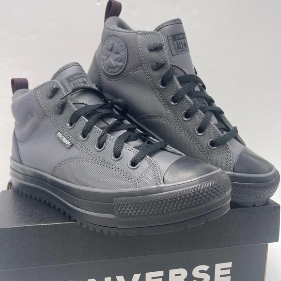 Converse Men’s
CTAS MALDEN STREET BOOT MID DARK MATTER/BLACK/BLOODSTONE Sneakers - Picture 6 of 16